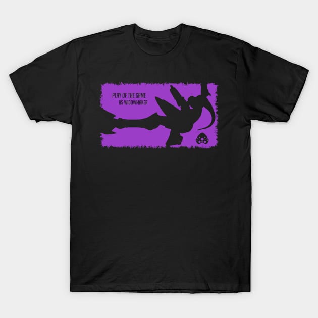 Widowmaker Play Of The Game T-Shirt by AsunArtz